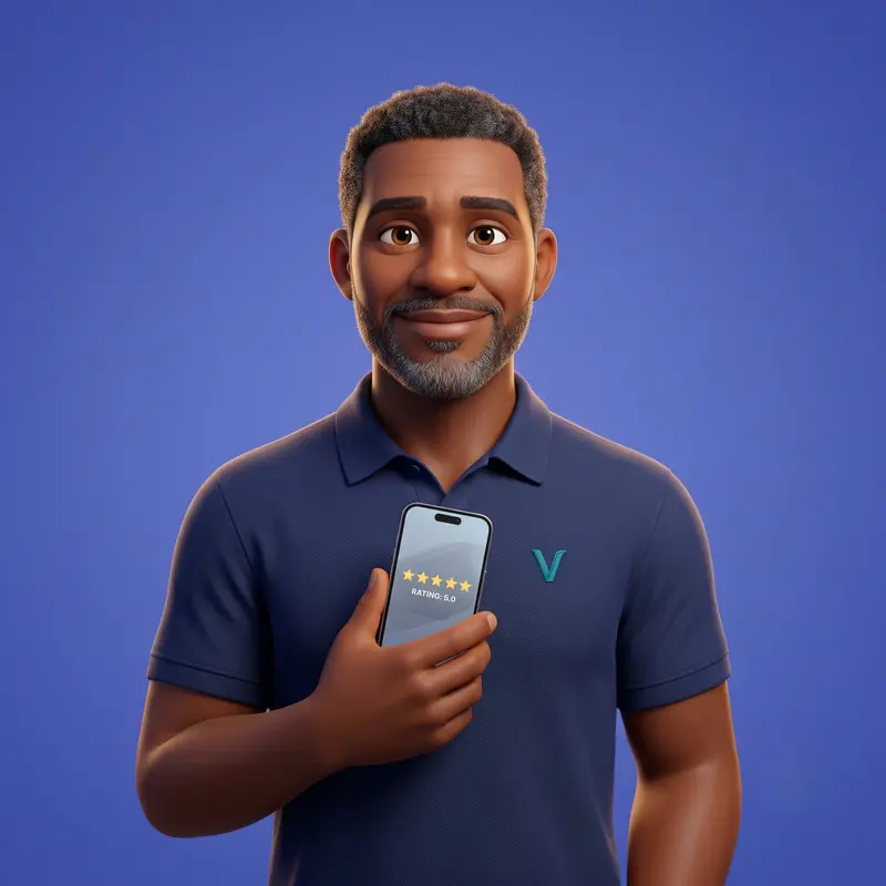 Mack — Vaxen's AI reviews manager who requests and responds to customer reviews